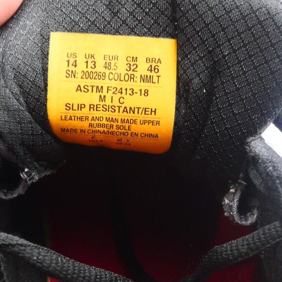 NEW Skechers Men's 14 D'lux Journey Sr Carbon Nano Safety Toe Work Shoes - Picture 10 of 11